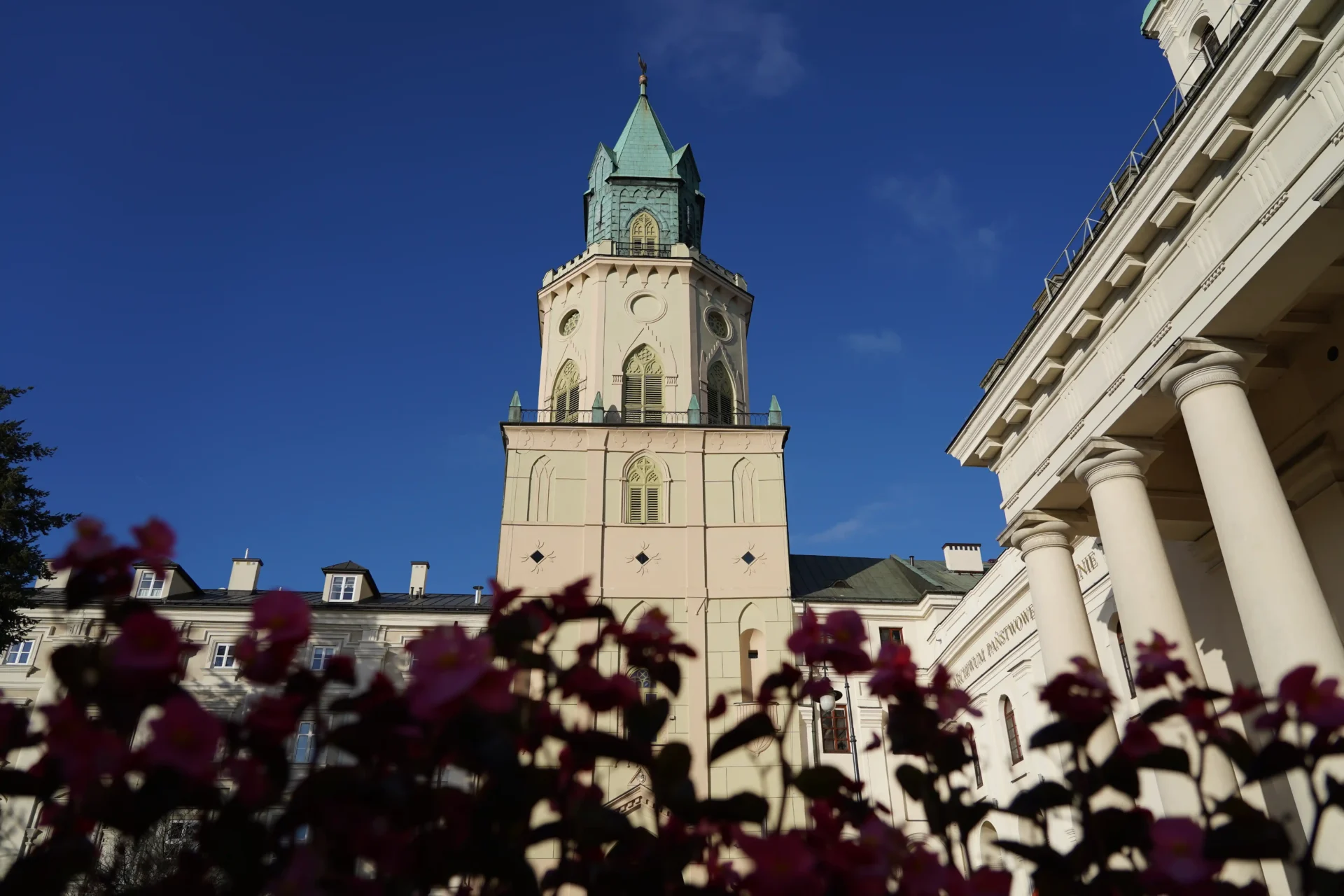 Zwiedzanie Wieży Trynitarskiej w&nbsp;listopadzie